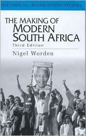   and Apartheid, (0631216618), Nigel Worden, Textbooks   