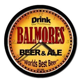  BALMORES beer and ale wall clock 