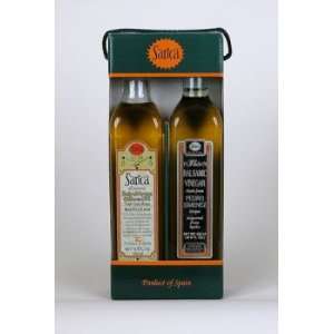 Olive Oil & White Balsamic Vinegar Twin Pack  Grocery 