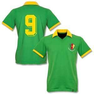  1982 Cameroon WC Retro Shirt + No.9