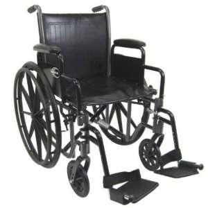 Karman Standard Steel Wheelchair (Detachable Desk Arms) (16   Detach 