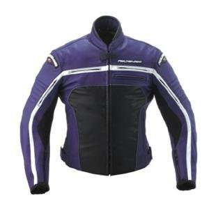  Fieldsheer Track Paddock II Leather Jacket   48/Blue Automotive