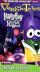 VeggieTales   Larryboy the Rumor Weed VHS, 2000  