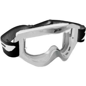 Pro Grip 2009 3400 Duo Color Goggles , Color White/Black 3400 09DUOLS 