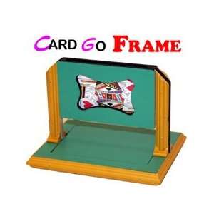  Card Go Frame vanishing magic trick gummick vanshed toy 
