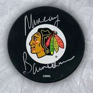 Murray Bannerman Chicago Blackhawks Autographed/Hand Signed Hockey 