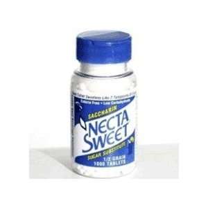 Necta Sweet Saccharin Sugar Substitute 0.5 Grain Tablets 
