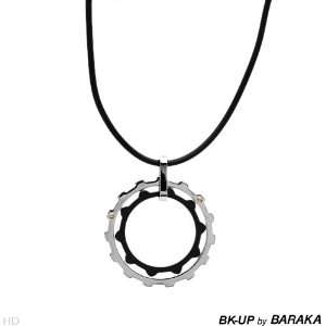   Up By Baraka Stainless Steel Unisex Necklace BK UP BY BARAKA Jewelry