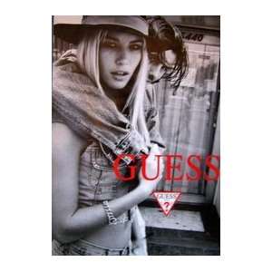  GUESS JEANS   STYLE C (ORIGINAL PROMOTIONAL POSTER 