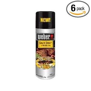 Weber GrillN Spray, 6 Ounce (Pack of 6)  Grocery 
