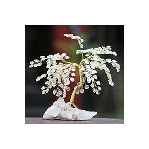  NOVICA Gemstone tree, Quartz Harmony 