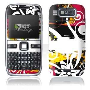  Design Skins for Nokia E72   Color Scratches Design Folie 