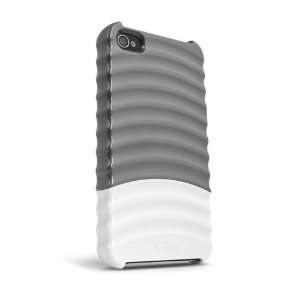 iFrogz Pulse Case for iPhone 4   Iron/White   1 Pack 