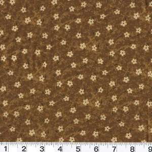  45 Wide Heart of the Garden Daisies Mustard Fabric By 