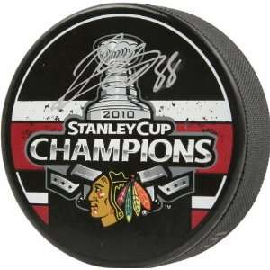 Patrick Kane Chicago Blackhawks Autographed 2010 Stanley Cup Champions 