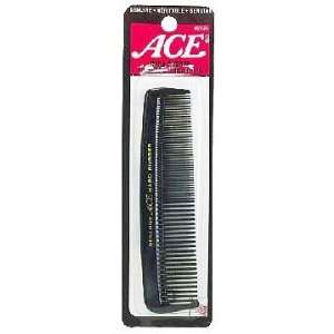  ACE 5 Black Pocket & Purse Comb   61586 (Qty 6) Beauty