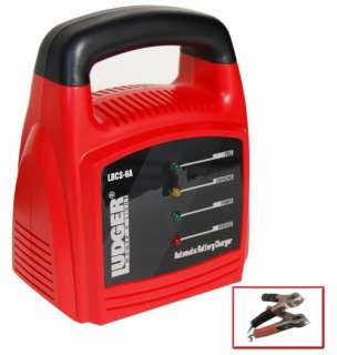 NEW 12 VOLT AUTOMATIC BATTERY CHARGER W/ STATUS DISPLAY  