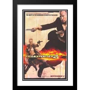 Transporter 2 32x45 Framed and Double Matted Movie Poster   Style A 