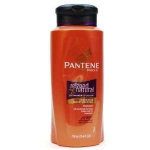 Pantene Relaxed & Natural Shampoo 25.4 oz. Intense Moisturizing (Case 