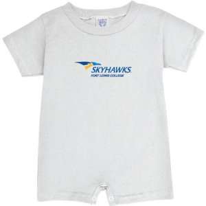  Fort Lewis College Skyhawks White Logo Baby Romper Sports 