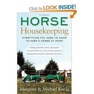  to Know to Keep a Horse at Home [Hardcover] Margaret Korda Books