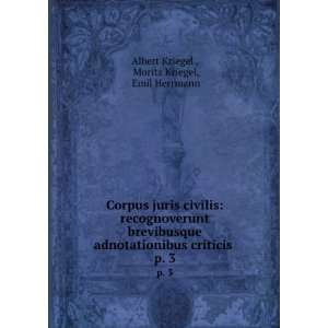   criticis . p. 3 Moritz Kriegel, Emil Herrmann Albert Kriegel  Books