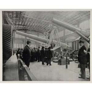  1893 Chicago Worlds Fair Krupp Gun Exhibit Germany 