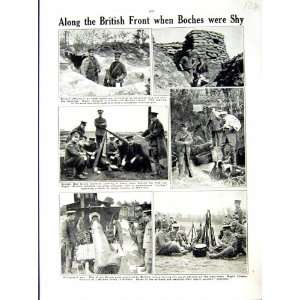   1915 16 WORLD WAR BRITISH SOLDIERS KRUPP GUNS FRANCE