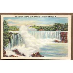  Postcard Horseshoe falls Niagara New York 