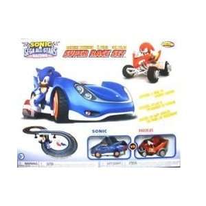   Sonic The Hedgehog Vs Knuckles The Echidna Slot Car Set Toys & Games