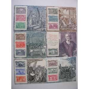   Blocks, 500th Anniversary, I Viaggi di Colombo, MNH 