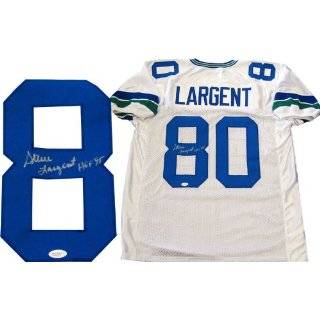 Steve Largent Autographed Seattle Seahawks Jersey by Hollywood 