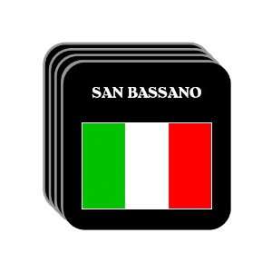  Italy   SAN BASSANO Set of 4 Mini Mousepad Coasters 