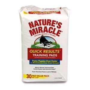  Nature`s Miracle Quick Results Training Pads for Dogs (30 
