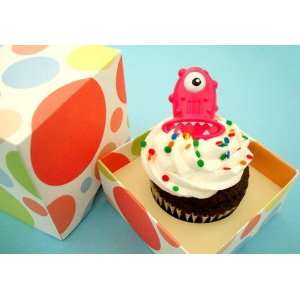   NEW Individual Cupcake Presentation Box, Party Dots