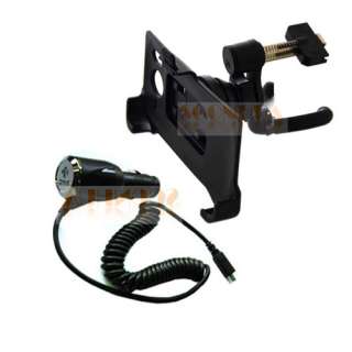 Car Air Vent Mount Holder + Charger For HTC Desire HD  