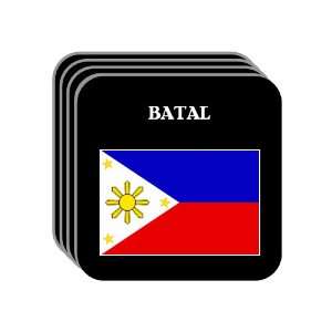  Philippines   BATAL Set of 4 Mini Mousepad Coasters 