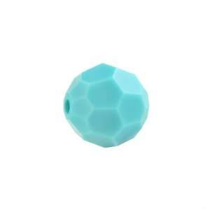  5000 8mm Faceted Round Turquoise Arts, Crafts & Sewing