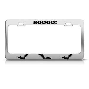  Boo Bat Bats Batman Animal license plate frame Stainless 