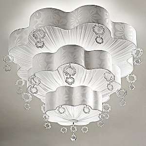  Giselle PL 140 100 60 3 Tier Flushmount by Gallery Vetri 