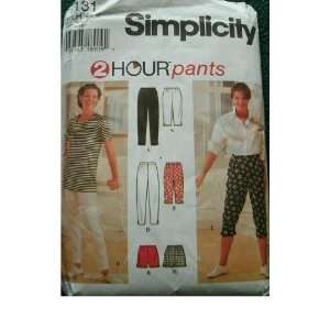  SET OF PANTS SIZE 6 8 10   2 HOUR PANTS SIMPLICITY SEWING PATTERN 