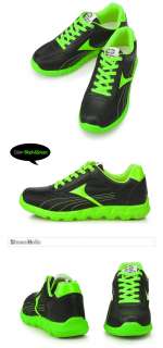   Shoe Holic Black Green Mens Sports Max Running Training Sneakers Shoes