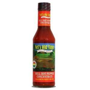 Nels Old Time Hell Hot Pepper Concentrate  Grocery 