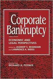 Corporate Bankruptcy Economic and Legal Perspectives, (0521451078 