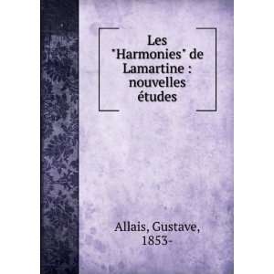    de Lamartine  nouvelles Ã©tudes Gustave, 1853  Allais Books