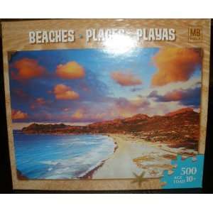  Beaches 500 Pc. Puzzle By Hasbro & Mb ~ Corsica, France 