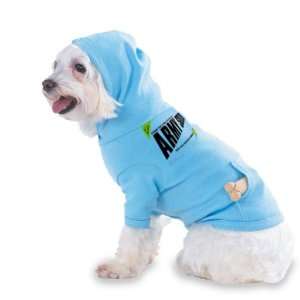   SOLDIER Hooded (Hoody) T Shirt with pocket for your Dog or Cat MEDIUM