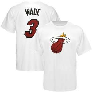  Miami Heat Shirts  Majestic Dwyane Wade Miami Heat #3 