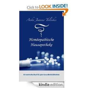 Anke Jeanne Toleikis Homöopathische Hausapotheke (German Edition 