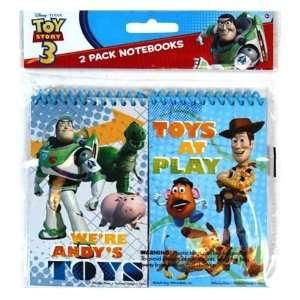  Toy Story 3 2 Pack Spiral 3X5 Memo Pad Electronics